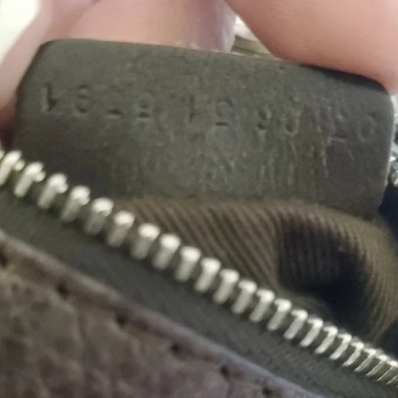 Chloe Pewter Color Leather Handbag with Silver Accents - Picture 7 of 13